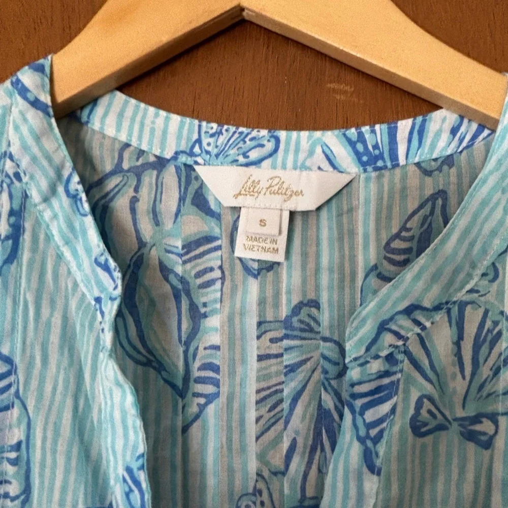 Lilly Pulitzer Féria tiered cover up dress - Picture 4 of 6